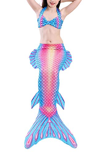 2 YITU+Mermaid+Swimmable+Swimsuit+Swimming