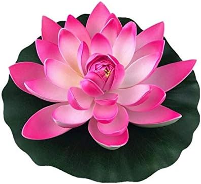 DHG -Garden Statues - Pool Fish Tank Simulation Flower Decoration Simulation Water Lily Outdoor Garden Sculptures