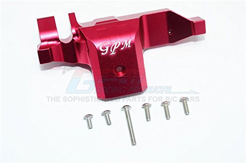 Traxxas TRX-4 Trail Defender Crawler Upgrade Parts Aluminum Transmission Lower Spur Gear Case Cover - 1Pc Set Red