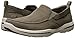 Skechers USA Men's Harper Delen Slip-On Loafer,Khaki Canvas,11 M US