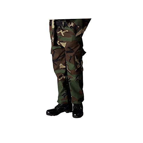 Rothco Kids BDU Pants 14 Woodland Camo