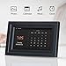 Digital Picture Frame iDeaPLAY 10.1 inch WiFi Touchscreen Photo Frame with 8GB Storage Volume, 1280x800 HD Display, Gift Choice,Support Photo, Music, Calendar, Clock - Black