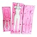 SEPTEMBER Stereoscopic Male Female Modeling Silicone Molds Cake Moulds DIY Fondant Baking Tools Fimo Polymer Clay Doll Mould(MK-1430)