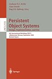 Image de Persistent Object Systems: Design, Implementation, and Use: 9th International Workshop, POS-9, Lillehammer, Norway, September 6-8, 2000, Revised Paper