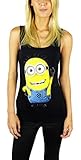 Despicable Me Minions Womens Tank Top Small Black