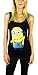 Despicable Me Minions Womens Tank Top Small Black