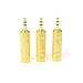 SiYear 3-Pack 3.5mm Male Plug to 6.35mm Female Stereo Jack Adaptor (Gold Plated),for Audio Earphone,Headphones ect