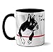 Farting Boston Terriers Mug by Pithitude - One Single 11oz. Black Coffee Cup