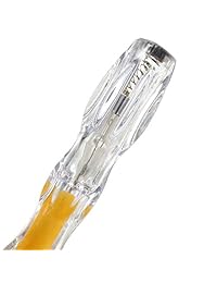 uxcell - Testor de tensión, 100 500 V, 0.138 in, doble cabezal, detector de circuito, luz de tubo neón