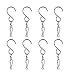 LJY 8-Pack Swivel Hooks Clips for Hanging Wind Spinners Wind Chimes Crystal Twisters Party Supply