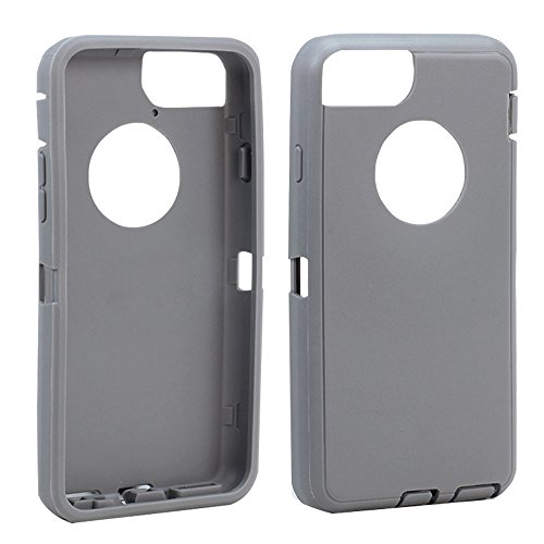 Apple iPhone 6 4.7 inch Replacement Generic Aftermarket TPE Silicone Skin for Otterbox Defender Series Case Cover For Apple iPhone 6 4.7 inch - Gray Outer Skin Only