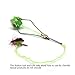 SAMSFX Ice Chenille Fly Tying Materials Flash Cactus Chenille Line Specific Colors for Fly Flies (10 Colors Chenille with Box)