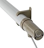 Sunhouse SHTTH2 80W Low Energy Tubular Heater 2ft Tube with Built In Thermostat with Mounting Brackets