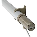 Sunhouse SHTTH2 80W Low Energy Tubular Heater 2ft Tube with Built In Thermostat with Mounting Brackets