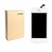 Flylinktech® White LCD Digitizer Glass For iPhone 5 Front Touch Screen Assembly Replacement