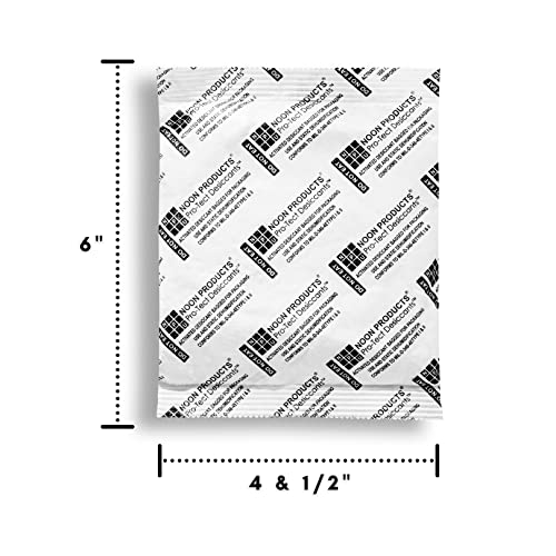 PROTECT 100 Gram (10 Pack) Gel Desiccant Packets, Military Grade