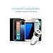 noot products Car Charger for LG Stylo 4/V40/G7/G6/V30/G5/V20-36W Quick Charge 3.0 Two-Port USB Charge Adapter with 6FT / feet USB Type C to A Fast Charging Cable Cord
