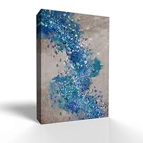 Wall26-Canvas Wall Art-Abstract Colorful Art-Giclee Painting Wall Art for Bedroom Living Room Home Decoration - 12x18 inches