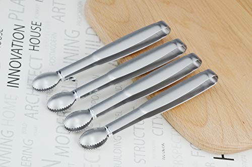 image for HINMAY Mini Appetizers Tongs Serving Tongs 5-3/4