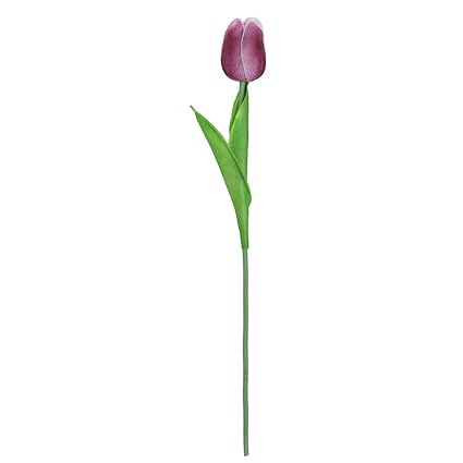 TianWlio Mini Tulpe Künstliche Blume Latex Real Braut Hochzeit Blumenstrauß Nach Hause Dekor