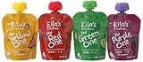 Ella's Kitchen Organic Smoothie Fruits 4 Flavor Variety Pack (8 Total Pouches)