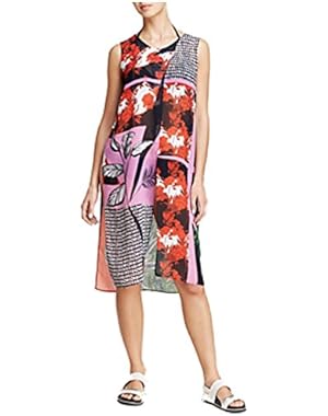 Women's Secret Garden Chiffon Swimsuit Cover Up Dress