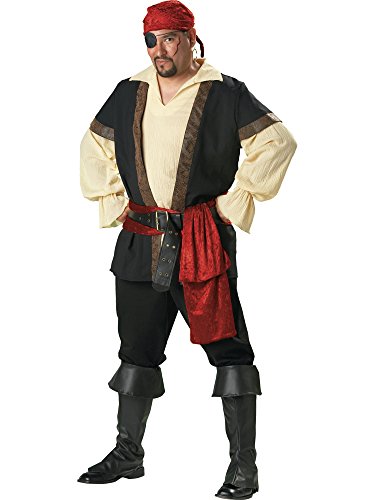InCharacter Costumes Men's Plus Size Pirate