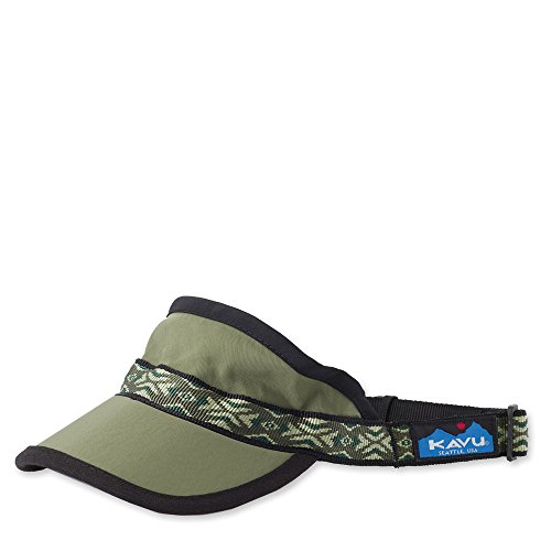 KAVU Synthetic Strapvisor Strapcap Visor Lightweight Moss in