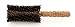Ibiza Hair Brush Concave Z Series-Z5