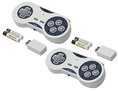 image for iMW Wireless Gaming Controller for NES and Super NES Classic Edition -