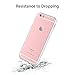 iPhone SE Case, Splaks [Crystal Shell] Extra Shock-Absorb Clear Back Panel, Extreme Lightweight Transparent Soft Flexible Silicone Rubber Anti-Scratch Protective Case for iPhone SE/5/5S