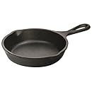 Lodge H5MS Heat Enhanced and Seasoned Cast Iron Mini Skillet, 5-Inch
