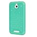 HTC Desire 510 Case, Style4U HTC Desire 510 Studded Rhinestone Crystal Bling Hybrid Armor Case Cover with 1 HD Screen Protector and 1 Stylus [Teal / Mint Green]