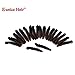 3 Packs Eunice Hair Synthetic Toni Curl Crochet Braids Short Braiding Hair Spiral Curls Jamaican Bouncy Twist Hair Extensions 20 Strands/Pack(10 inch toni, ombre 30)
