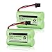 2-Pack iMah Ryme B9 Cordless Phone Battery for Uniden BT-1007 BT-1015 BT-904 BBTY0460001 BBTY0510001 BBTY0624001 BBTY0700001 DCX150 DECT1500 D1484 Panasonic HHR-P506 HHR-P506A Home Handset Telephone