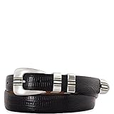 Johnston & Murphy Men's Lizard Grain Ranger Belt