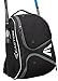 EASTON E210BP Bat & Equipment Backpack Bag, Black