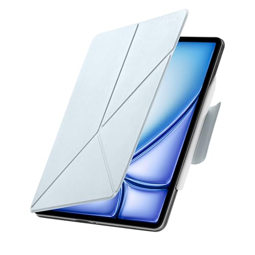 pitaka Hülle für iPad Air 13 M4/M3/M2 mit Stifthalter Folio 2 Hellblau