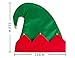 Moon Boat 3Pack Christmas Elf Felt Hat - Jingle Bells Xmas Holiday Party Costume Favors Gifts Accessoriess