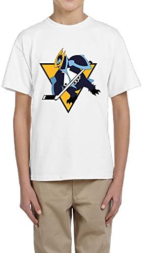 Adolescent's Antibacterial Short Sleeves T Shirt With Pittsburgh Penguins Pokemon