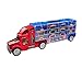 Car Transporter Toy for Boys & Girls Aged 3 4 5 6 7 8 TG664 - Cool Toy Truck with 12 Cars and Many Extra Accessories by ThinkGizmos (Trademark Protected)