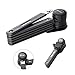 Bike Lock Folding Steel Joints - Via Velo Bike Lock with High Security Hardened Steel Metal, Great Bike Safety Tool