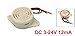 uxcell DC 3-24V 12mA Industrial Discontinuous Sound Electronic Buzzer