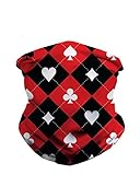 INTO THE AM Scary Halloween Seamless Mask Bandanas for Dust, Music Festivals, Raves, Riding, Outdoors