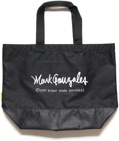 Amazon マークゴンザレス ビッグロゴトートバック Mgs800 メンズ レディース 春夏 トートバック One Size ブラック Mark Gonzales マークゴンザレス トートバッグ