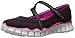 Skechers Kids Girls' Skech Flex II-Softie Sweets Sneaker, Black/Hot Pink, 2.5 M US Little Kid