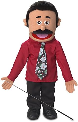 Carlos, Hispanic Dad/Businessman, Full Body, Ventriloquist Style Puppet, 65cm