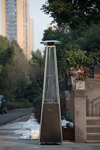 LEGACY HEATING Quartz Glass Tube Patio Heater (Mocha)