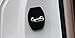 JessicaAlba® 4pcs Car Door Lock Decoration Cover Door Lock Protective Cover for Toyota Yaris,Highlander,Prado,Prius,Corolla, Camry 06-11,Rav4 07-12,Reiz,Vois 09-13 (FT01)