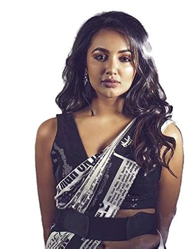 Pure Cotton Mal-Mal Printed Saree With Blouse Piece BLACK AND WHITE NEWSPAPER SAARI NETURAL HAND BLOCK PRINT (Cotton malmal, BLACK(SR35)